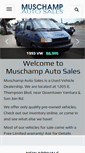 Mobile Screenshot of muschampauto.com